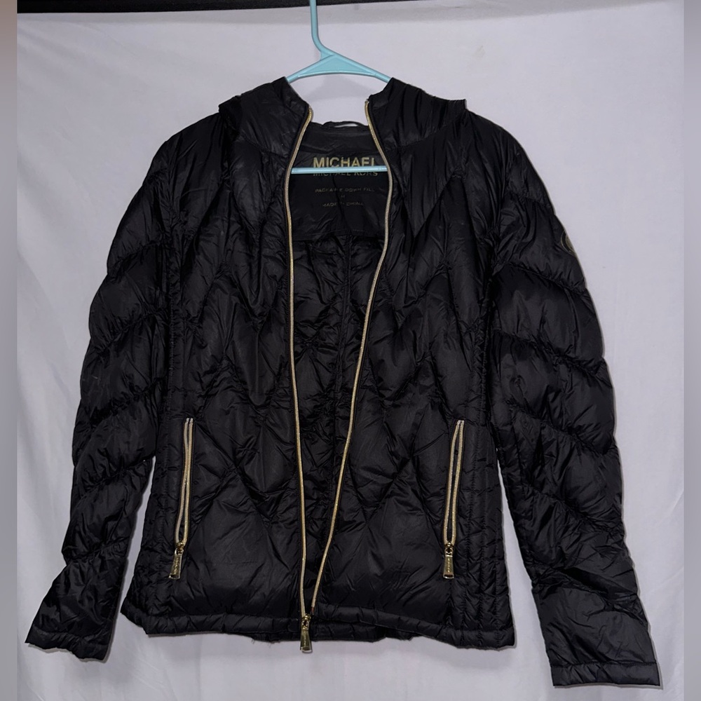 Michael Kors Black Puffer Jacket